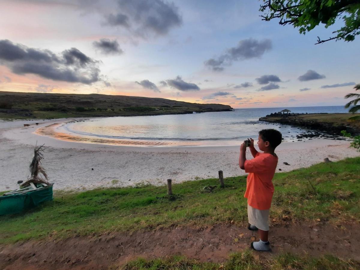 Moehiva Camping Rapa Nui Hanga Roa Exterior photo
