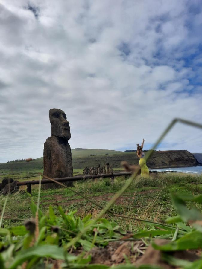 Moehiva Camping Rapa Nui Hanga Roa Exterior photo